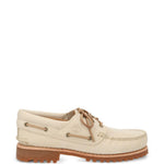 Mocassini road trip 3-eye lug handsewn in beige Timberland - uomo 