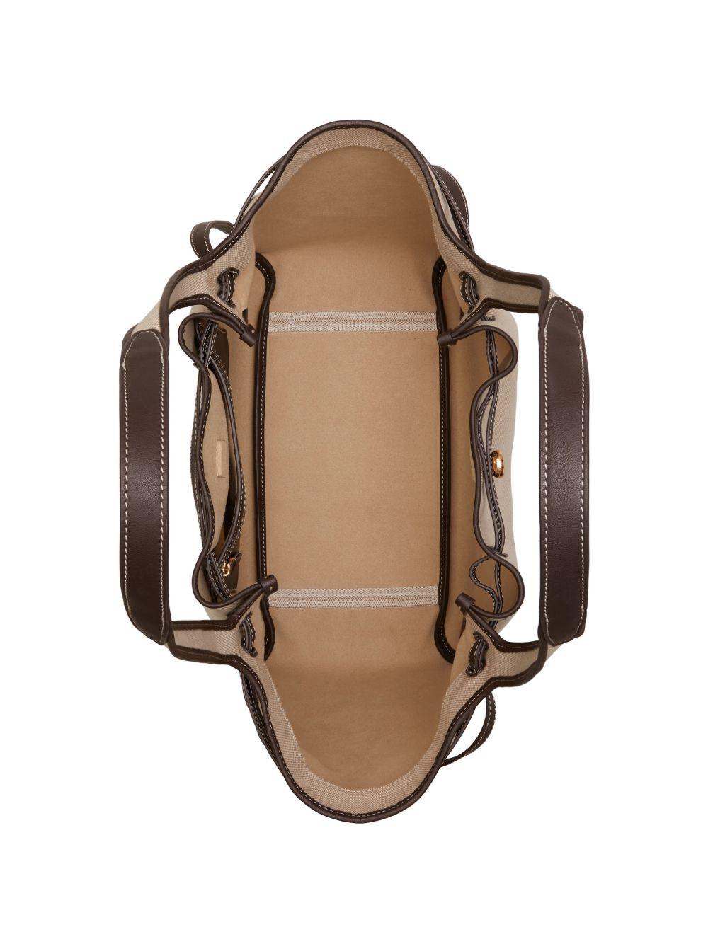 Borsa tote romy in beige Tory burch - donna 