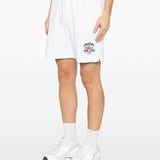 Shorts con monogramma in bianco Casablanca - uomo 