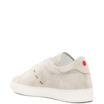 Sneakers basse con cuciture in beige Kiton - uomo 