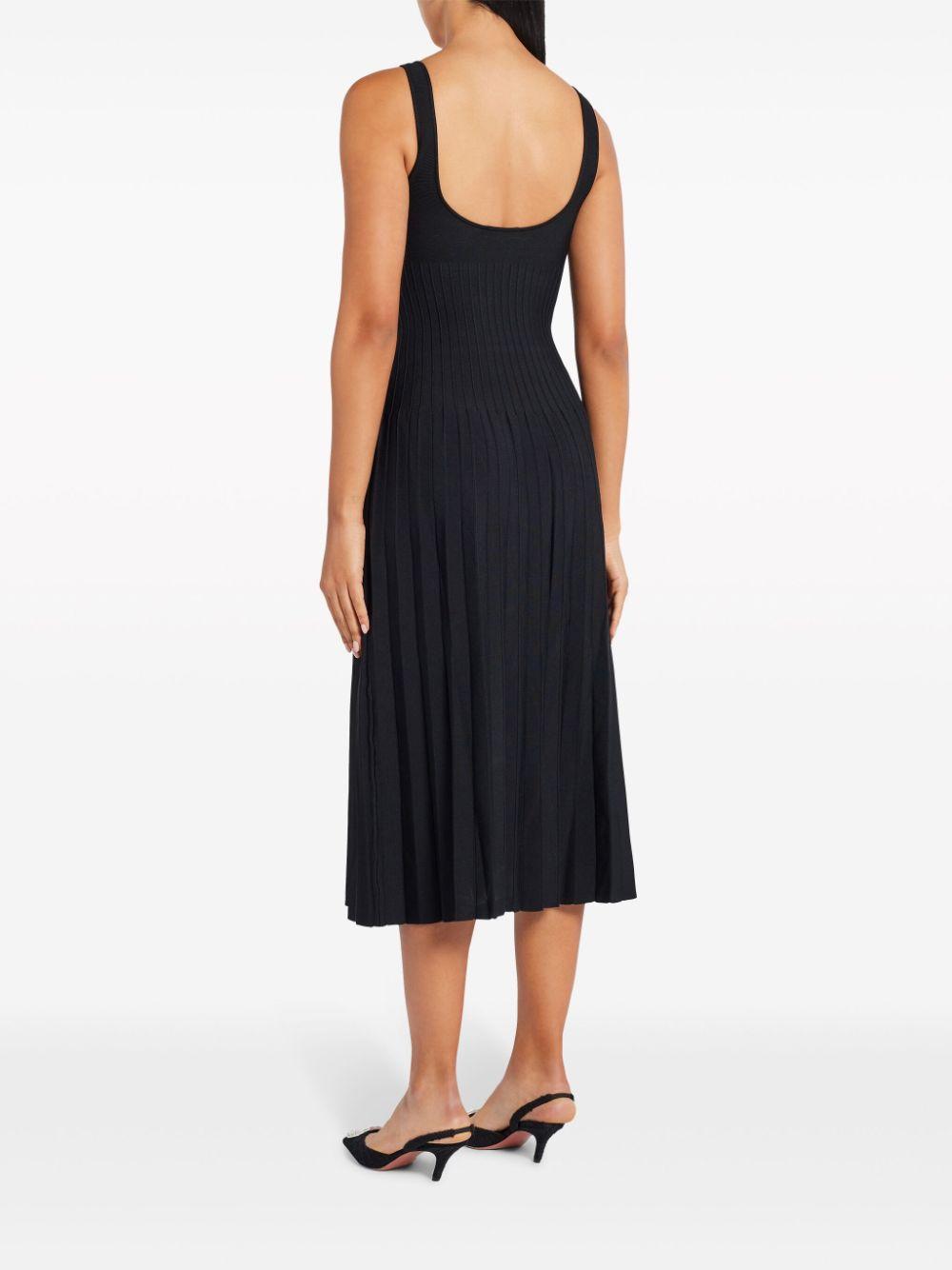 Abito midi Ellison in nero Staud - donna 