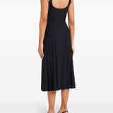 Abito midi Ellison in nero Staud - donna 