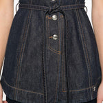 Gilet denim dominio in blu Maxmara sportmax - donna 