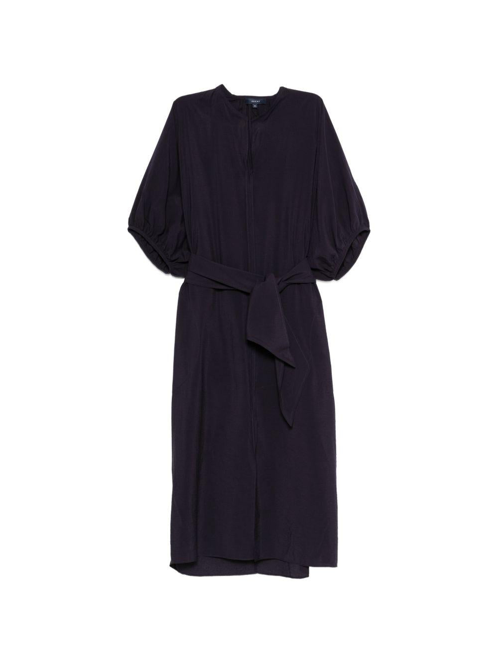 Abito a maniche corte Alger in viola scuro Soeur - donna 