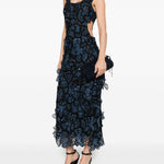 Abito midi Corinna in pizzo in blu Simkhai - donna 
