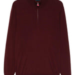 Maglione a collo alto in bordeaux Kiton - uomo 
