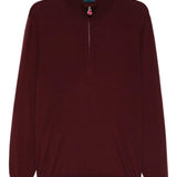 Maglione a collo alto in bordeaux Kiton - uomo 
