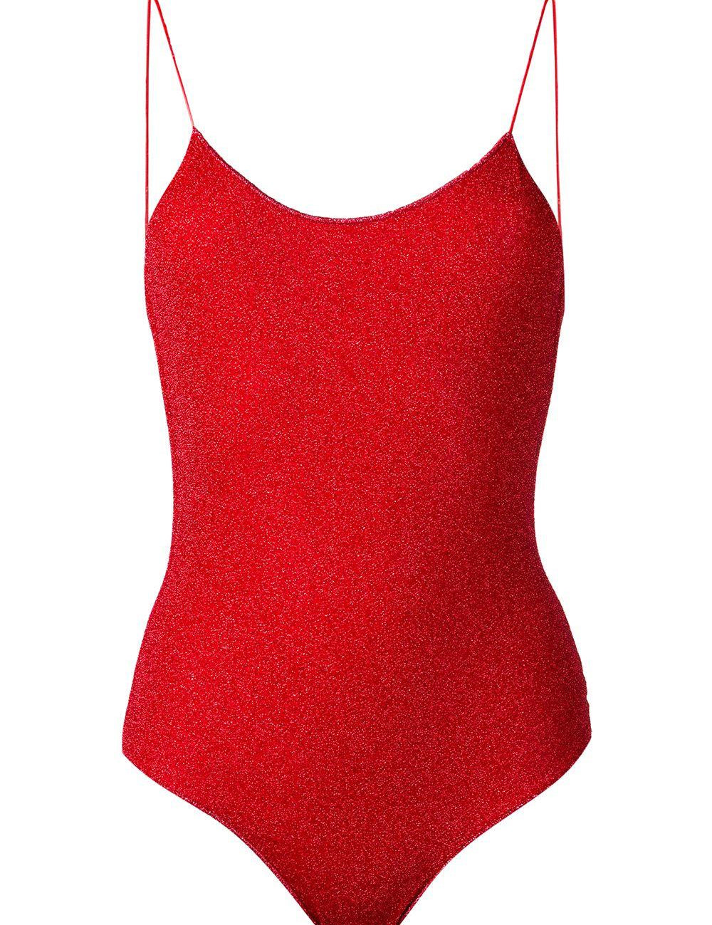 Costume intero Lumiere Maillot in rosso 