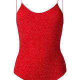 Costume intero Lumiere Maillot in rosso 