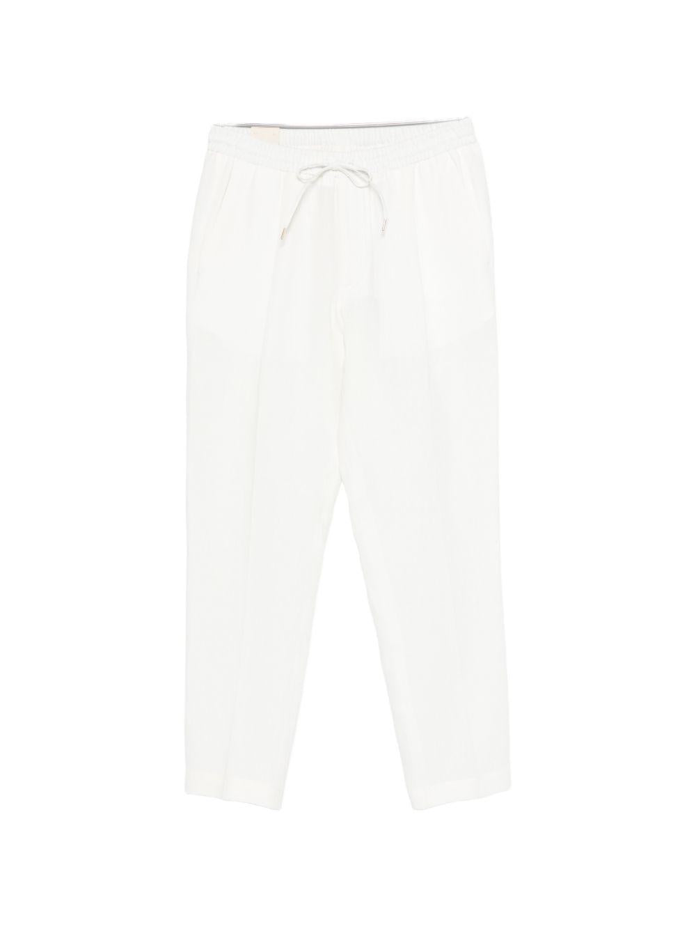Pantaloni con elastico in vita in bianco Briglia 1949 - uomo 