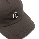 Cappello da baseball con logo in marrone Rick Owens x Moncler - unisex 