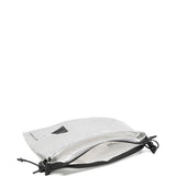 Borsa a tracolla con stampa logo in grigio And wander - uomo 