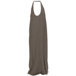 Abito maxi haltar in grigio Rick Owens - donna 