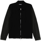 Giacca con zip in nero Undercover - uomo 