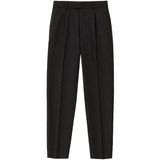 Pantaloni a gamba dritta albert in nero Grayed - uomo 