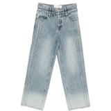 Jeans con effetto schiarito in blu Feng chen wang - uomo 