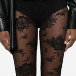 Leggings in pizzo in neroThe andamane - donna 