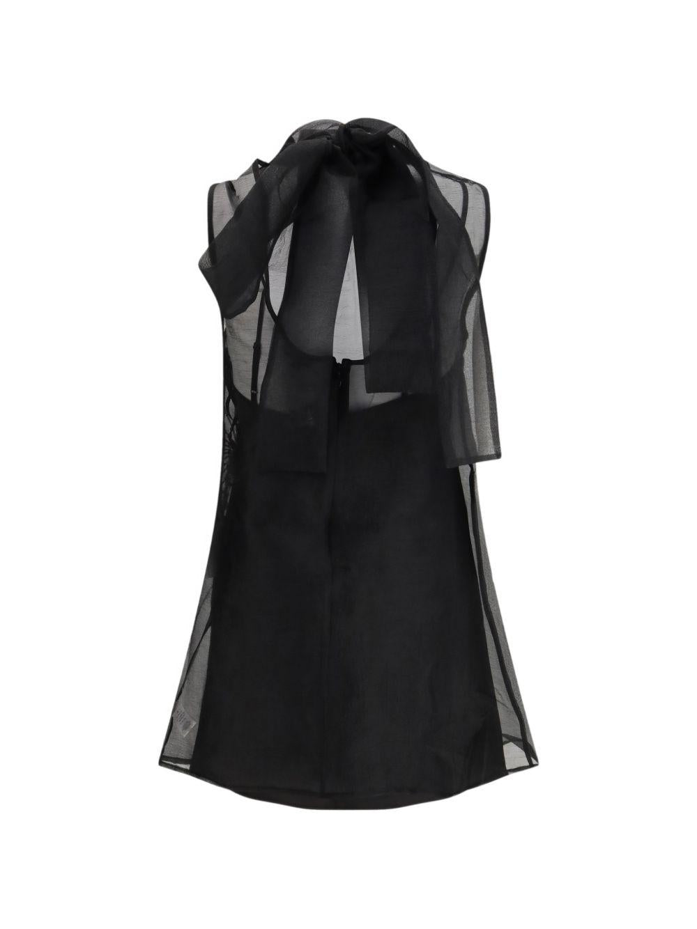 Abito corto Albee in nero Staud - donna 