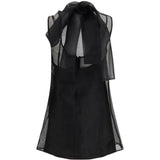 Abito corto Albee in nero Staud - donna 
