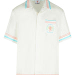 Camicia con stampa Dance Joy in bianco Casablanca - uomo 