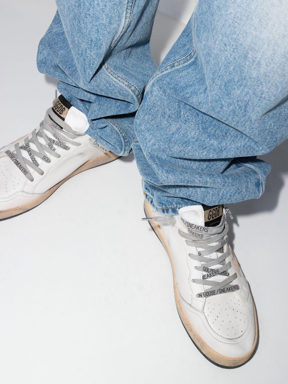 Sneakers ball star in bianco Golden goose - donna 