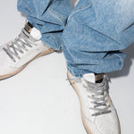 Sneakers ball star in bianco Golden goose - donna 