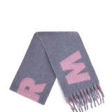 Sciarpa a righe con frange Marni - unisex 
