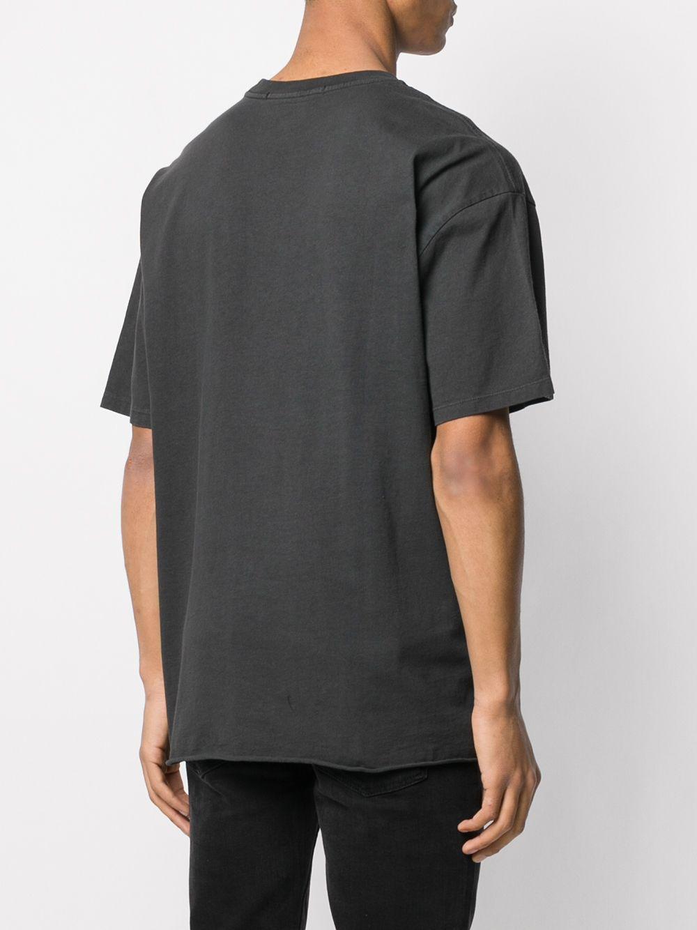 T-shirt oversize Biggie in nero Ksubi - uomo 