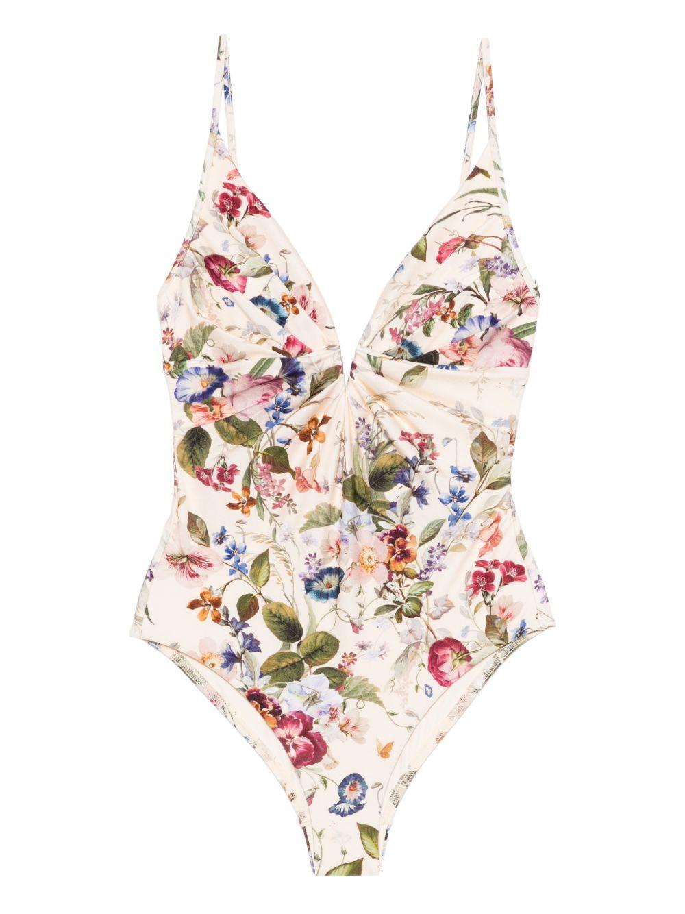 Costume da bagno a fiori multicolor Zimmermann - donna 