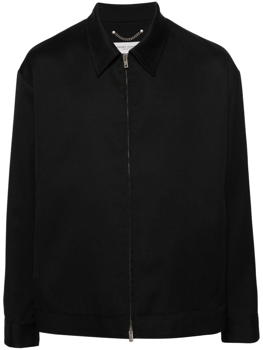 Giacca-camicia in nero Golden goose - uomo 