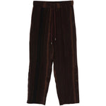 Pantaloni con vita elasticizzata in marrone Costumein - uomo 