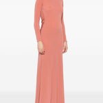 Abito maxi con schiena scoperta in rosa Alex perry - donna 