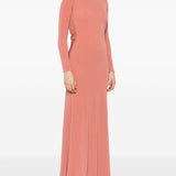 Abito maxi con schiena scoperta in rosa Alex perry - donna 