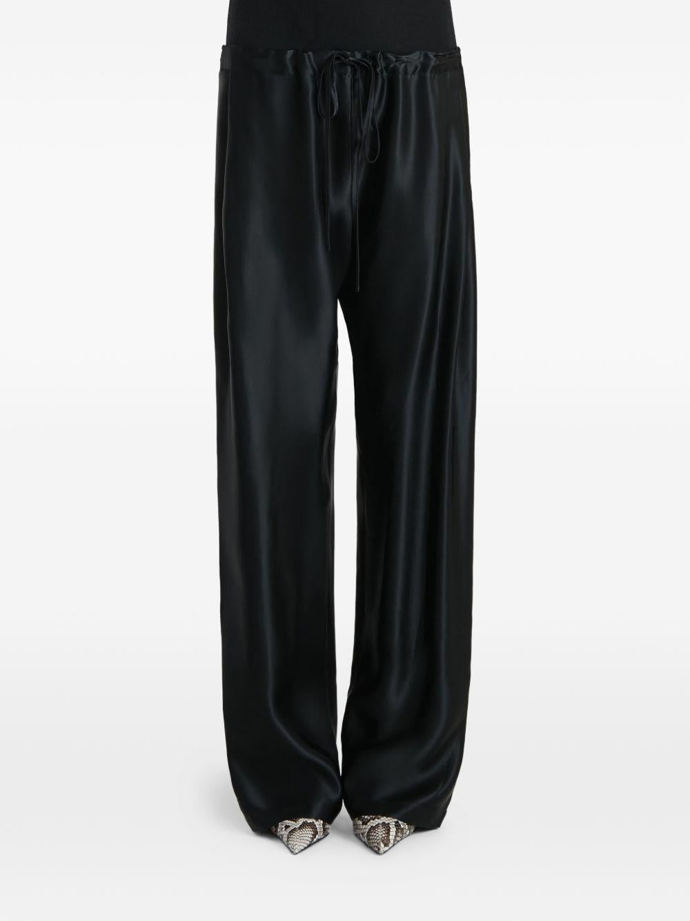 Pantaloni Rohen in nero Khaite - donna 