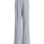 Pantaloni con piega stirata in celeste Alberta ferretti - donna 