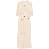Abito con cintura in beige Blazé milano - donna 