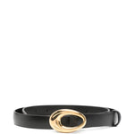 Cintura Olivia in pelle nera 