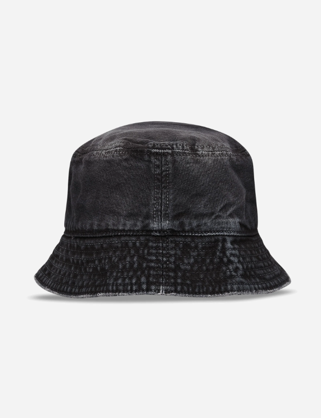 cappello a pescatore in denim nero carhartt wip - unisex 