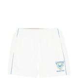 Pantaloncini con stampa logo in bianco Casablanca - uomo 