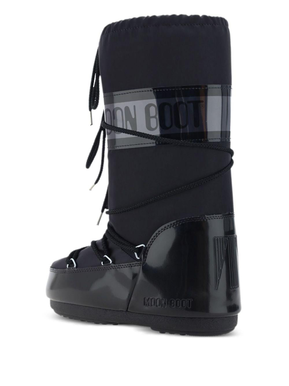 Stivali da neve imbottiti Glance in nero Moon boot - unisex 