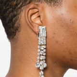 Orecchini decorati con cristalli in argento Alessandra rich - donna 