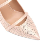Mules Maureen con cristalli in ROsa Malone souliers - donna 