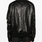 Bomber Classic Flight in nero Rick Owens - uomo 