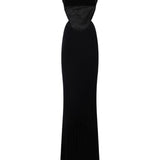 Abito con dettaglio cut-out in nero Rick owens - donna 