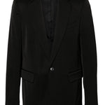 Giacca monopetto bram in nero Dries Van Noten - uomo 