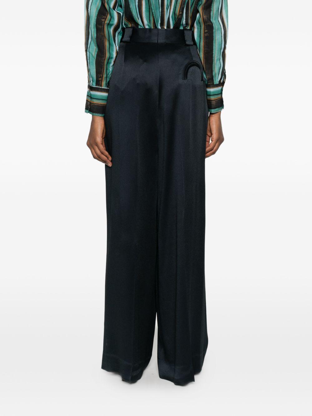 Pantaloni palazzo Novalis in blu BLAZÉ MILANO - donna 