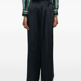 Pantaloni palazzo Novalis in blu BLAZÉ MILANO - donna 