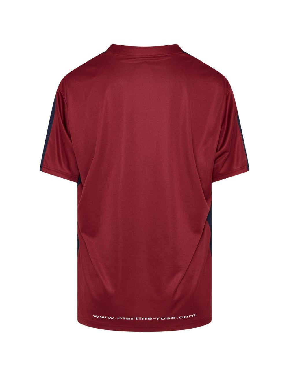 T-shirt a maniche corte in rosso Martine rose - donna 