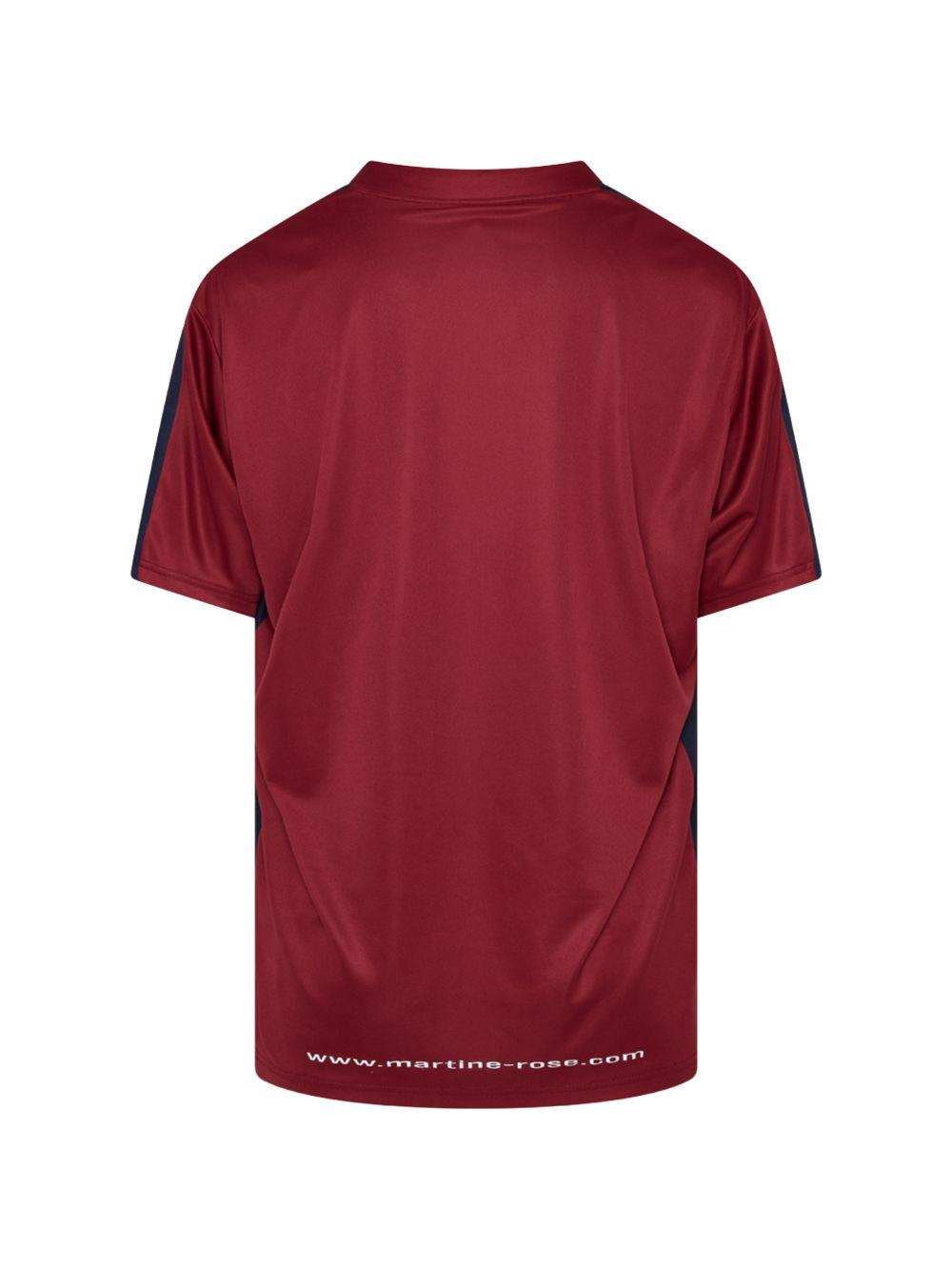T-shirt a maniche corte in rosso Martine rose - donna 
