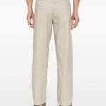 Jeans con tsche in beige Carrer - uomo 